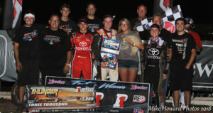 Bell Stays Perfect on Home State Soil with Tuesday Night Thunder USAC Score