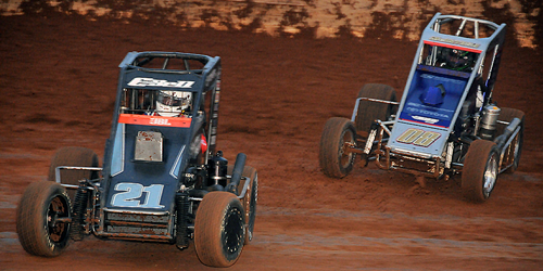 USAC Midgets “Tuesday Night Thunder” at Red Dirt Raceway on July 9!