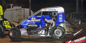 McIntosh Doing the Double Saturday at Lucas Oil Speedway after Podium Run at Creek County